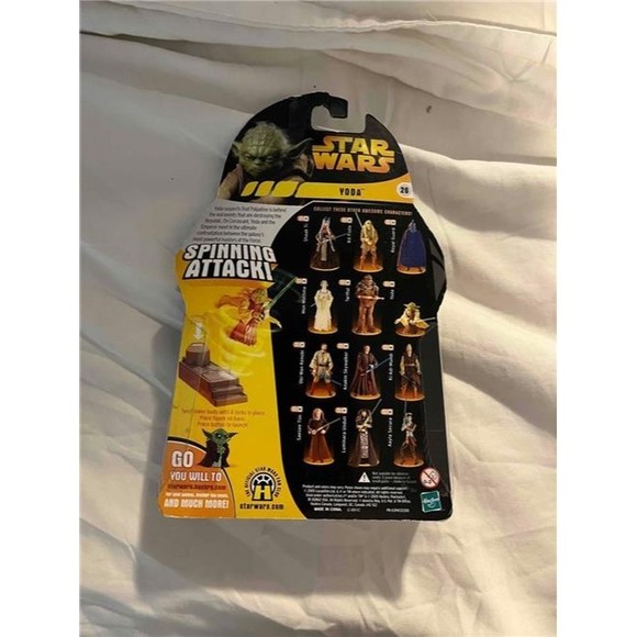 Yoda Spinning Attack 2005 #26 STAR WARS Revenge of the Sith ROTS MOC - Picture 2 of 2